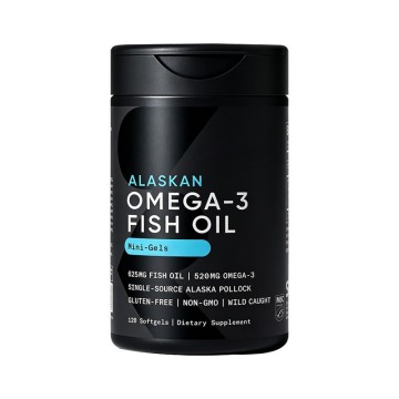 Premium Alaskan Omega-3 Fish Oil Softgels | Custom OEM/ODM Manufacturing | High-Purity, MSC-Certifie
