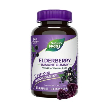 Premium Elderberry Immune Gummies | Custom OEM/ODM Manufacturing | 64x Concentrated Extract, Zinc &