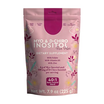40:1 Myo & D-Chiro Inositol Powder | Custom OEM/ODM Manufacturing | With Folate, Vitamin D3 & Zinc |