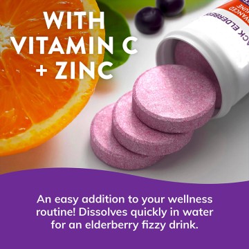 Black Elderberry Effervescent Tablets